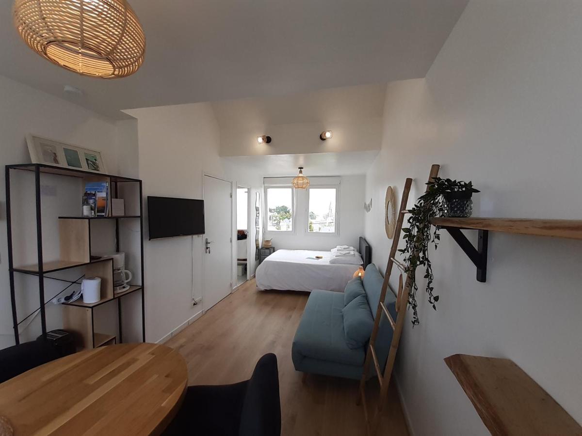 Studio Calme 20M² A 500 Metres De La Plage/ Centre Saint-Pierre-Quiberon Exterior foto