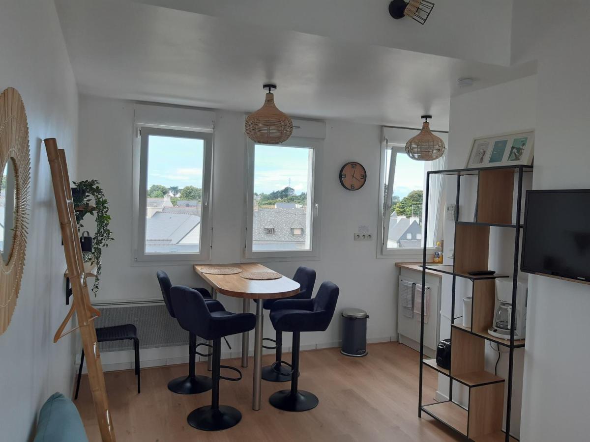 Studio Calme 20M² A 500 Metres De La Plage/ Centre Saint-Pierre-Quiberon Exterior foto